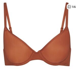 SKIMS DEMI BRA SIZE 38 DDDD COLOR BRONZE BRAND NEW WITH TAG